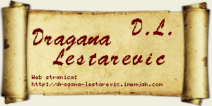 Dragana Leštarević vizit kartica